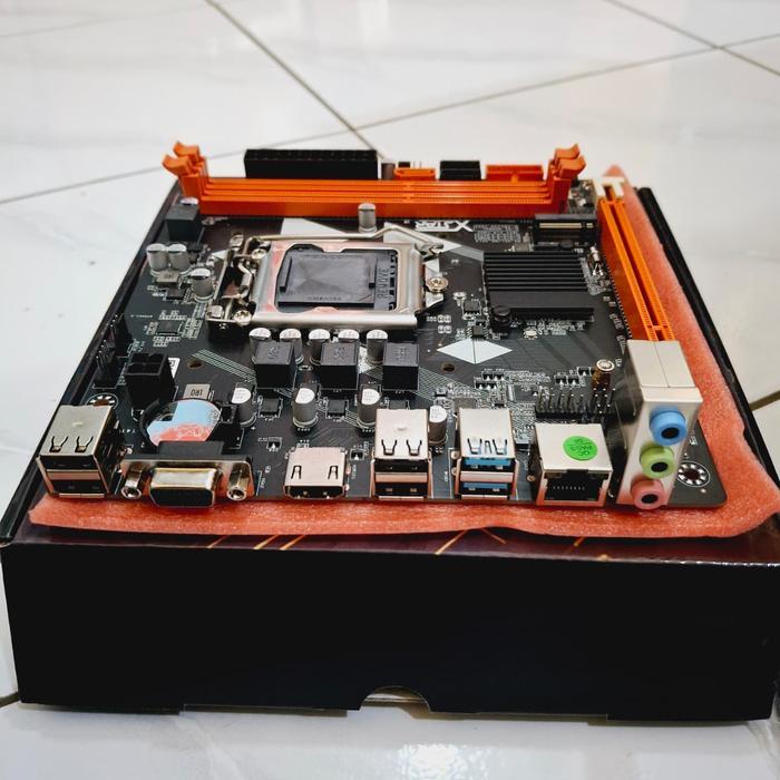MOTHERBOARD MOBO MAINBOARD X-STAR B75 SOCKET LGA 1155 SLOT NVME & USB 3.0 BARU GARANSI MURAH