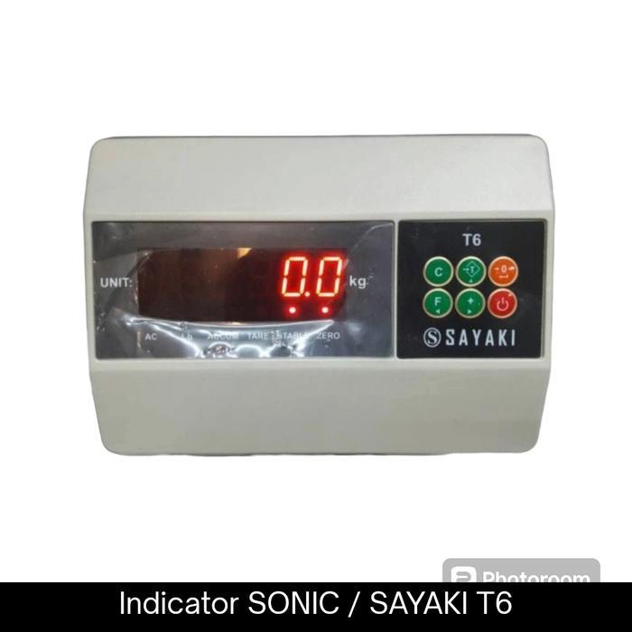 Indicator timbangan digital SAYAKI T6
