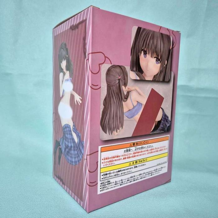 Female Figure Hosomi No Kanojo x Unasaka removable cast off PVC 19cm recast