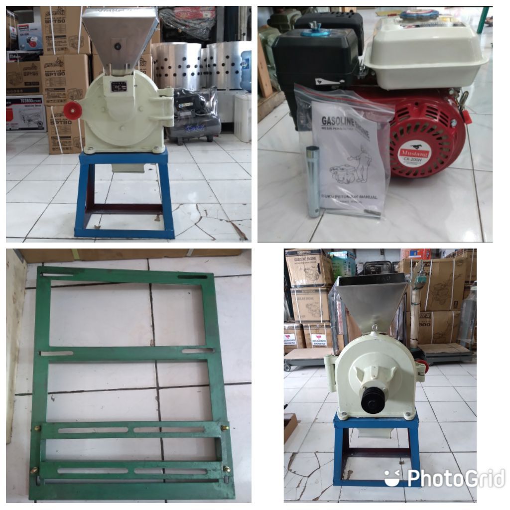 Mesin Giling Tepung FFC23 CARTLON | Mesin Penggerak Gx200