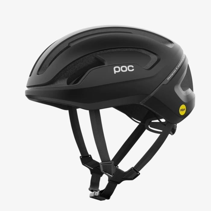 HELM SEPEDA POC HELMET OMNE AIR MIPS URANIUM BLACK MATT ORIGINAL