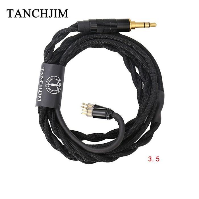 Tanchjim T203 Oxygen Single Crystal Copper Upgrade Cable Original Hot R03326A