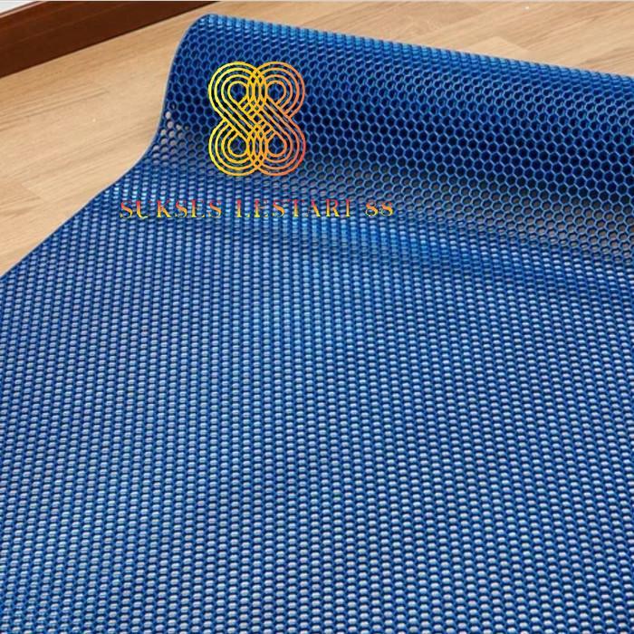 KESET KARPET ANTI SLIP KAMAR MANDI WUDHU MASJID HEXAGON METERAN