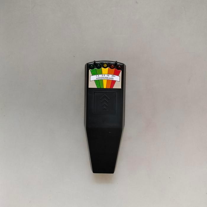 emf meter ghost hunting magnetic detector deteksi hantu lampu samping