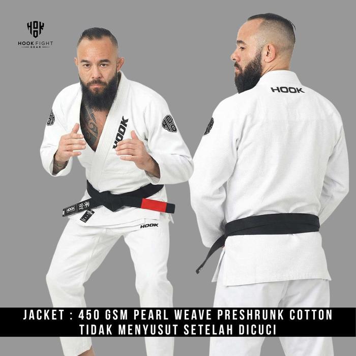 Bjj Gi Hook Baju Jiujitsu Seragam Jujitsu GH011