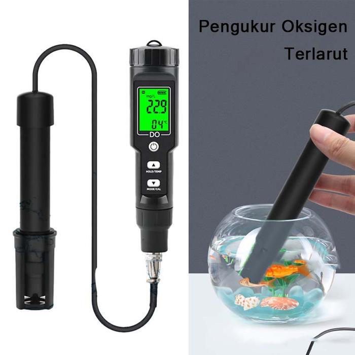 Dissolved Oxygen Meter Do Meter Oksigen Oxygen Tester Alat Ukur Oksigen Air Do9100 Pengukur Oksigen