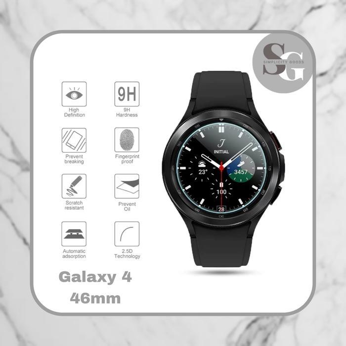 Stok Baru ANTI GORES TEMPERED SAMSUNG GALAXY 4 46MM PELINDUNG LAYAR SMART WATCH