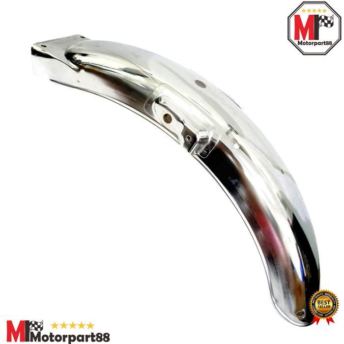 Stok Baru SPAKBOR SEPAKBOR SELEBOR belakang GL100 GL 100 CHROME BESI TEBAL KNZ