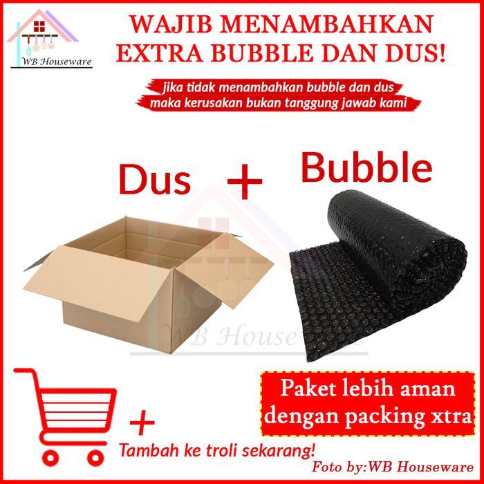 FIORENZA soup tureen black marble duluxe series with rack / mangkuk set+rak/ mangkok es buah keramik