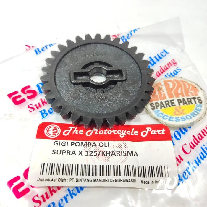 Gigi Pompa Oli Karisma Supra X 125 30T Gear Oil Pomp Termurah Langka