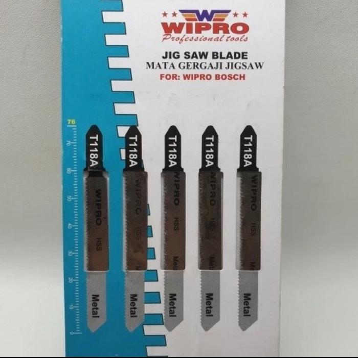 T118A mata jigsaw Metal akrilik PVC mata gergaji jig saw blade