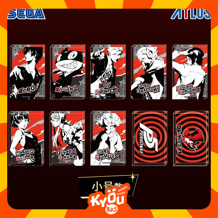 [Random] Persona 5 Royal P5R Small Acrylic Block Blind Box (8x5cm)
