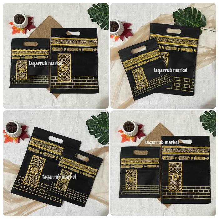 (5KODI) TAS SPUNBOND KABAH PLONG TAS SPUNBOND KABAH HITAM TAS SPUNBOND KABAH TAS SPUNBOND HITAM