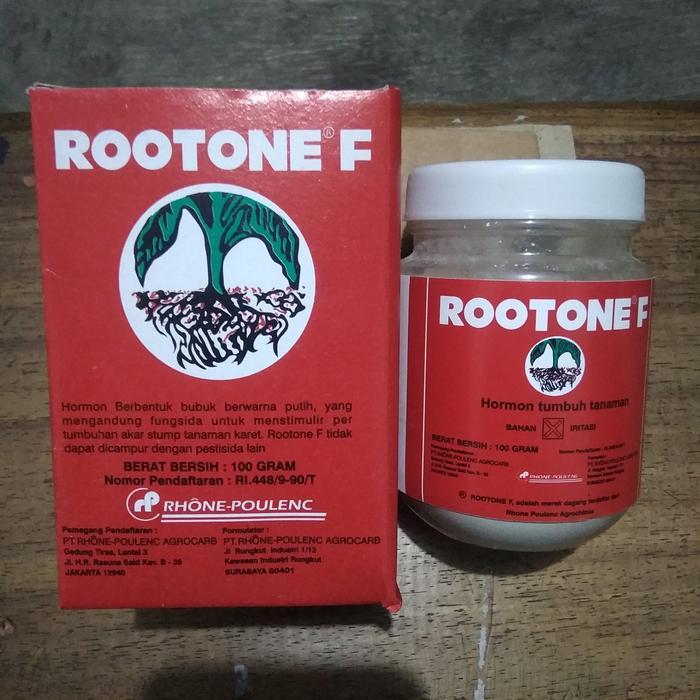 Stok Baru Rootone F Hormon Tumbuh Akar 100 gr