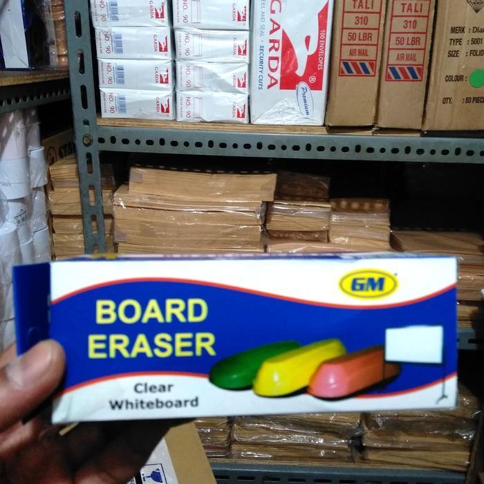 BOARD ERASER / penghapus papan white board besar merk GM