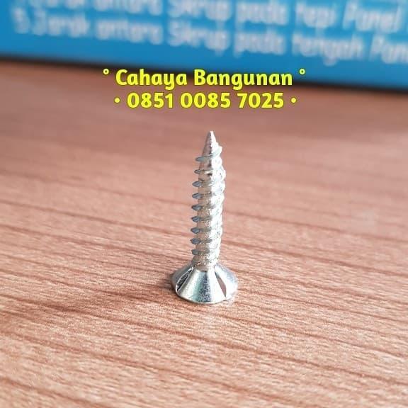 SKRUP Sekrup Baut GRC Kalsi BOARD Sirip Kuping Per Buah Ecer Eceran