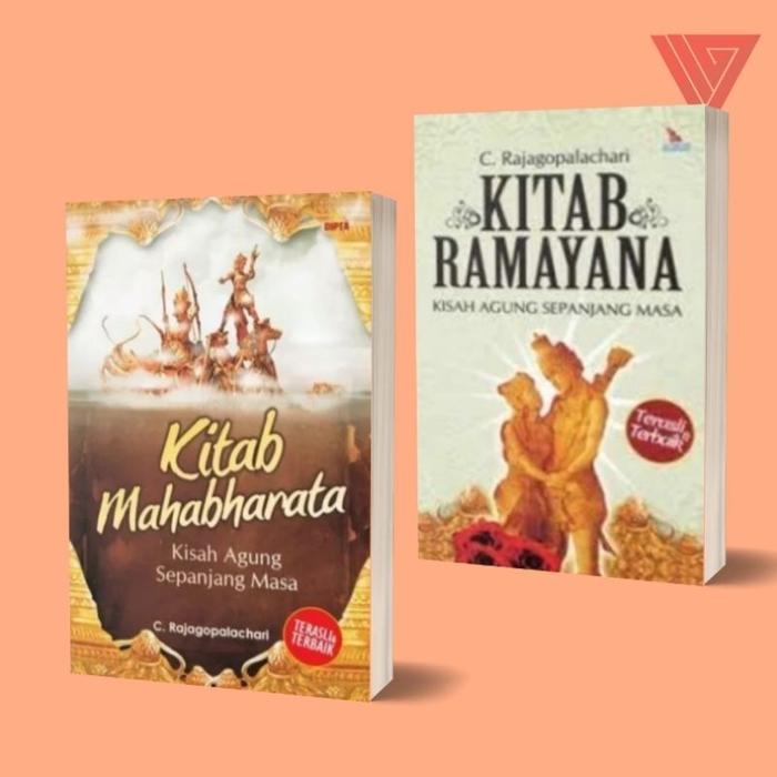 TERLARIS paket buku mahabharata ramayana/kitab mahabharata/kitab ramayana/mahabharata/ramayana/kitab