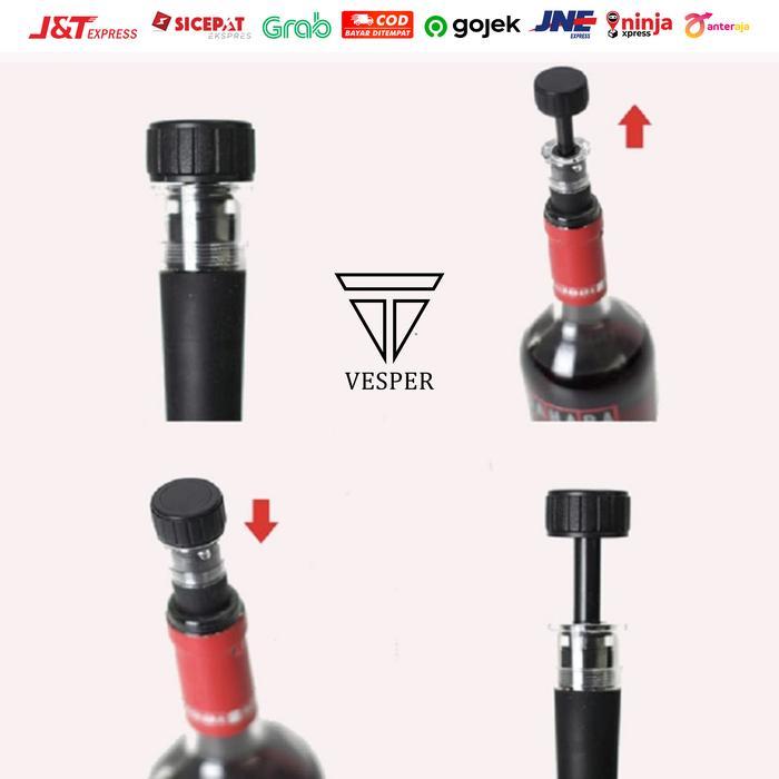 VACUUM WINE / WINE SAVER / VACUM WINE /WINE STOPPER / TUTUP BOTOL WINE