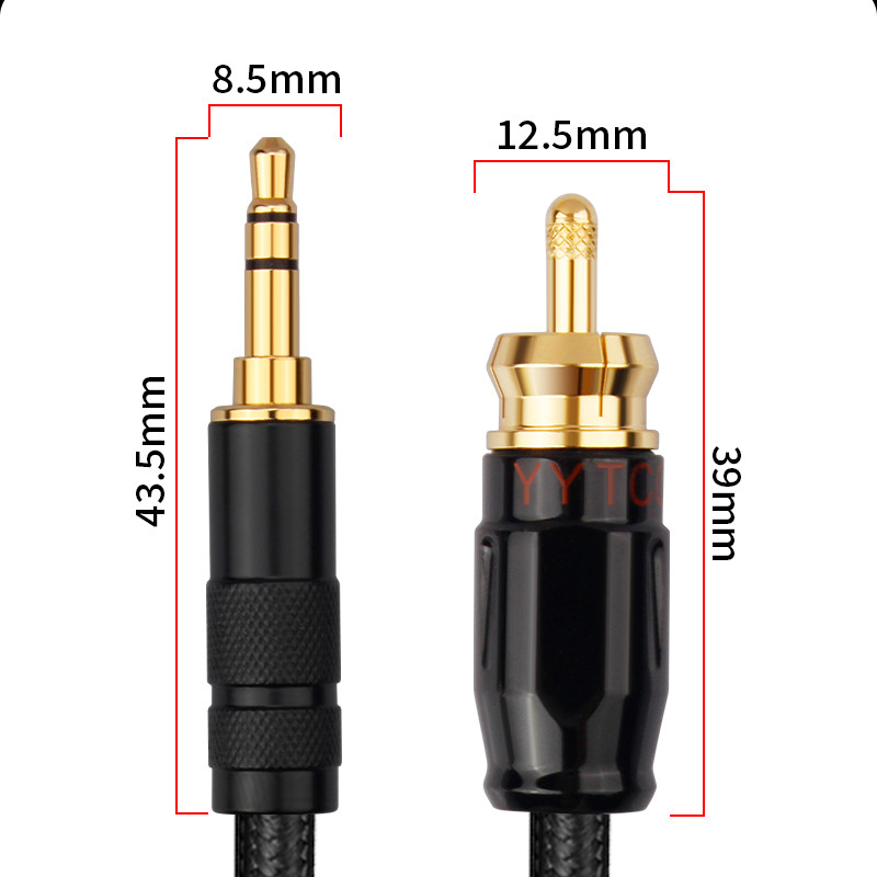 HIFI 3.5mm To RCA SPDIF Coaxial Digital Audio Cable SPDIF Coaxial Cable HiFi Home Theater For