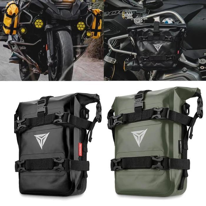 Eiger - Mdl0715 Tas Sepeda Motor Touring Slempang Crashbar Side Bag Motorcycle Outdoor Camping