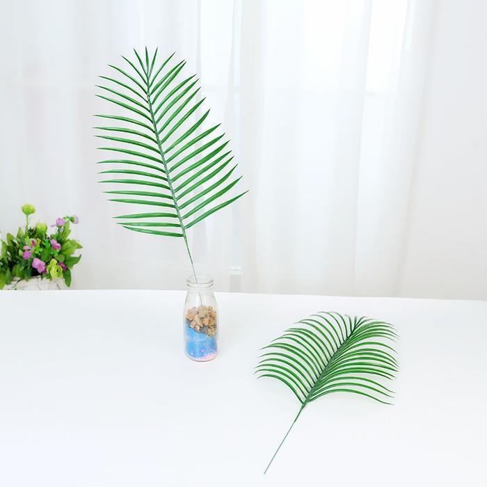 MH - Daun Palem Kelapa Palsu Artificial Pakis Plastik Dekorasi Hijang