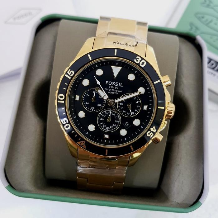 Jam Tangan Pria F0ssill FB-03 FS5727 Original Bm Stainless Chronograph