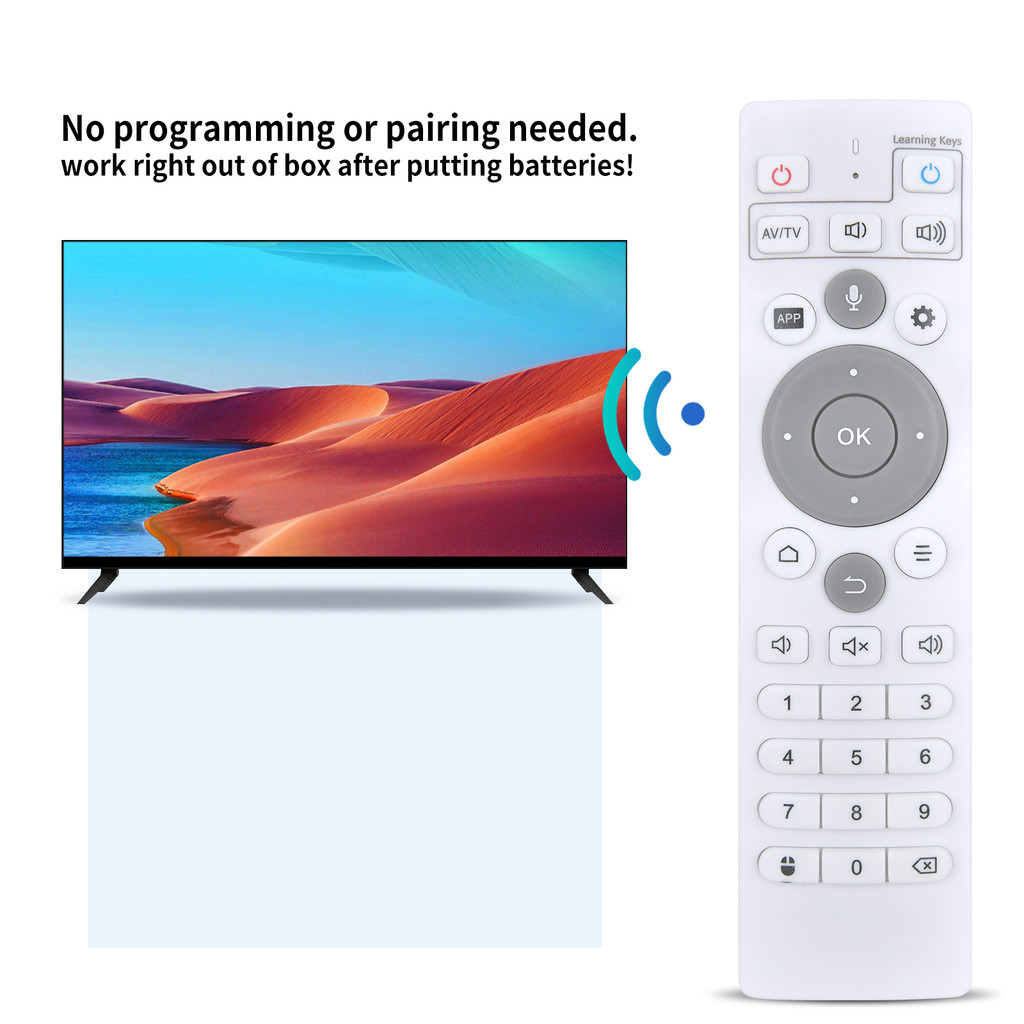 New Remote Control For Unblock UBOX10 UBOX11 UBOX12 PRO MAX TV Box No Voice