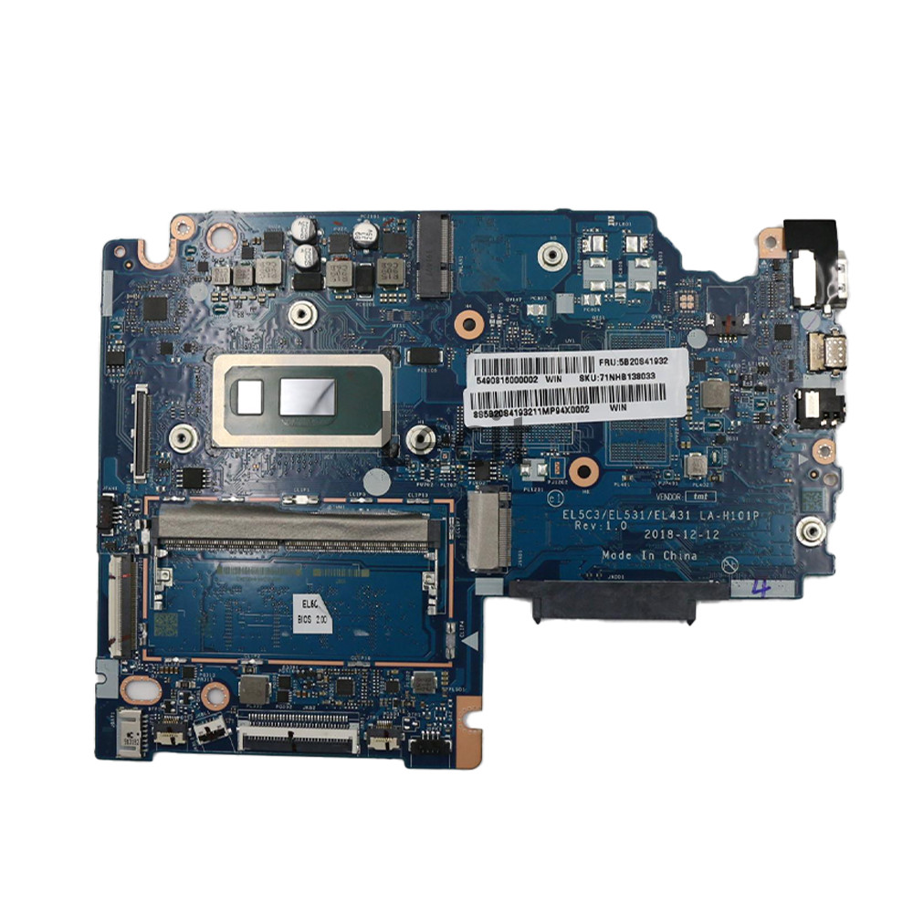 LA-H101P Laptop Motherboard For Lenovo C340-15IWL FLEX-15IWL With CPU i3-8145U i5-8265U i7-8565U RAM