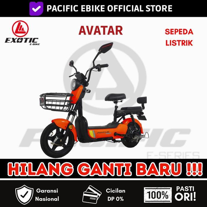 Sepeda Listrik Uwinfly D60 Garansi Resmi - AVATAR RED