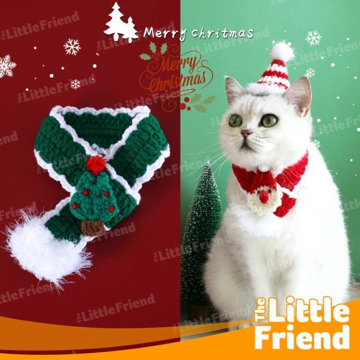 Collar Scarf Kalung Leher Syal Anjing Kucing Christmas Natal Edition