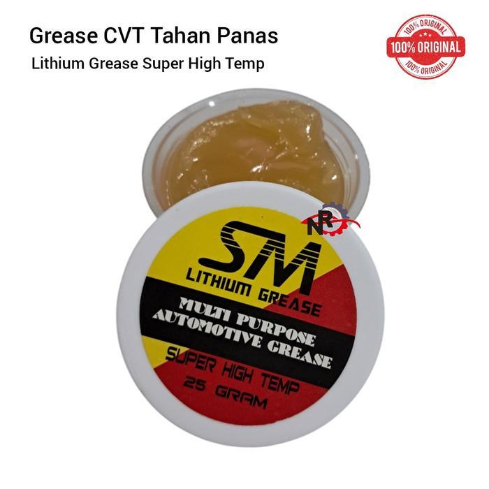 Gemuk Grease CVT Motor Matic Tahan Panas 25gr Stempet Grease CVT Beat Vari Scoopy Mio Tahan Panas