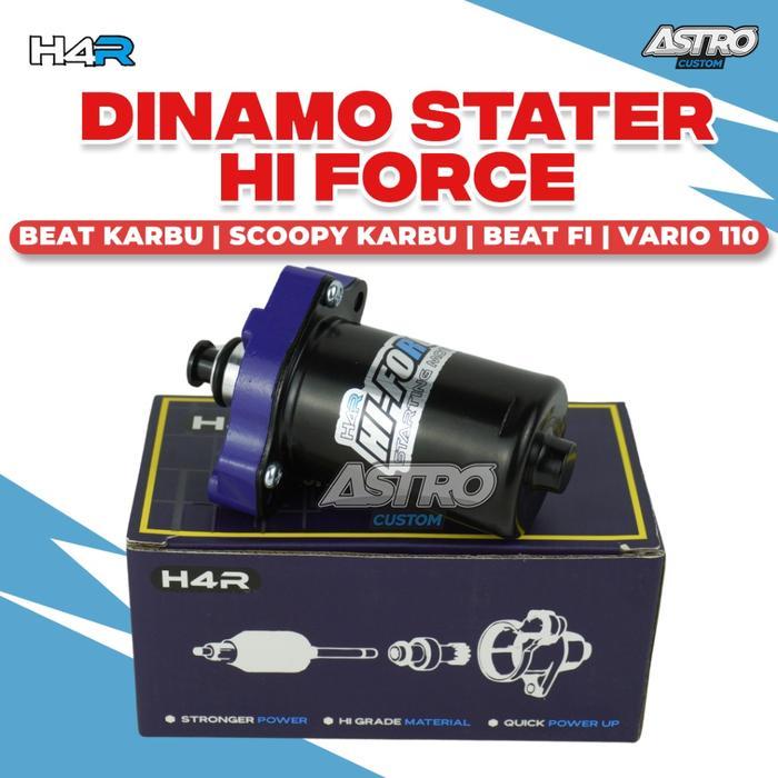 Dinamo Stater H4 Beat Fi Scoopy Fi Vario CW Techno 110 Karbu Hi-Force Stronger Dynamo Motor Bore UP