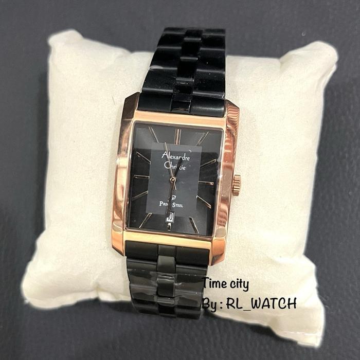 Jam Pria Wanita Alexandre Christie AC1019 Rantai