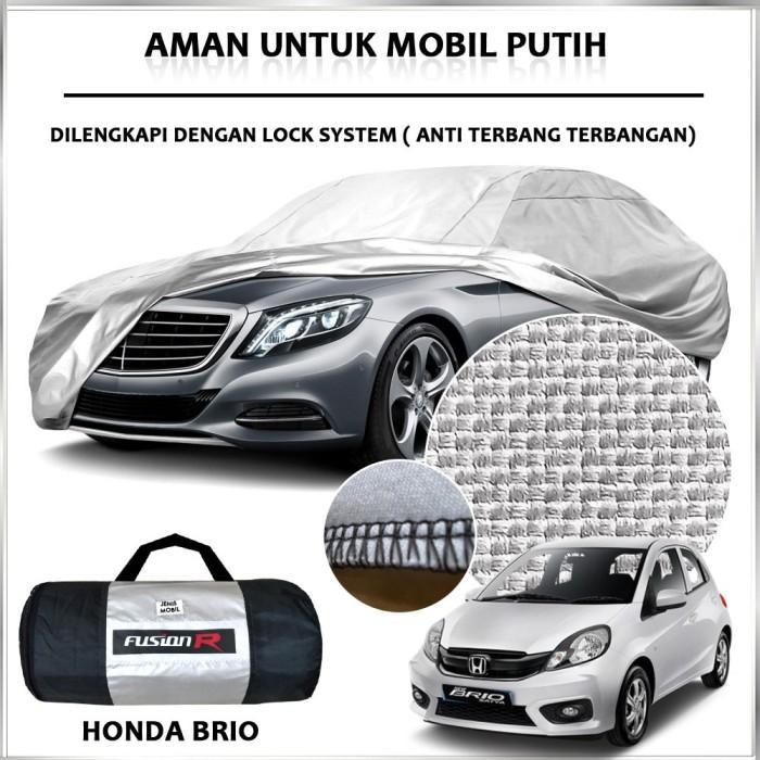 Cover Mobil / Sarung Mobil Brio Fusion R Cover Mobil Putih