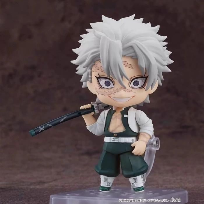 Nendoroid Sanemi Shinazugawa 2506 Demon Slayer Kimetsu No Yaiba Action Figure Anime Chibi Sale