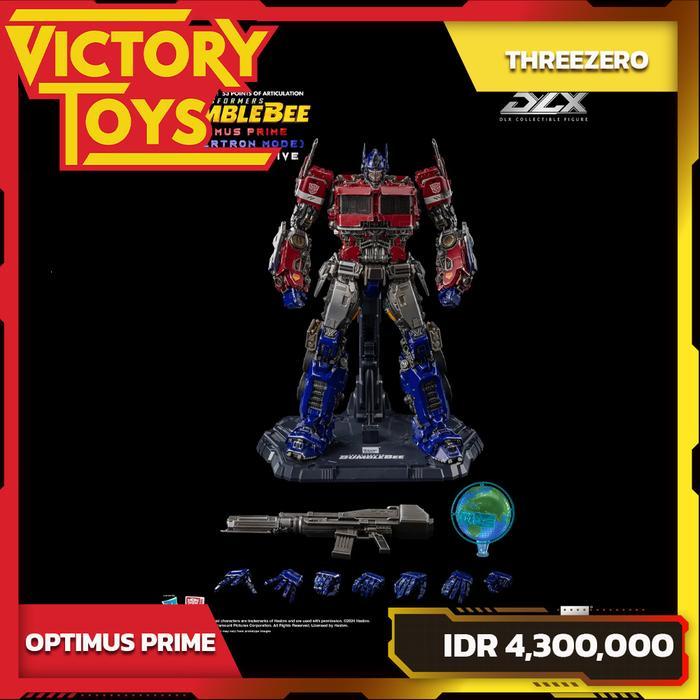 Ready TRANSFORMERS BUMBLEBEE DLX OPTIMUS PRIME (Cybertron Mode) EVENT EXCLUSIVE By ThreeZero