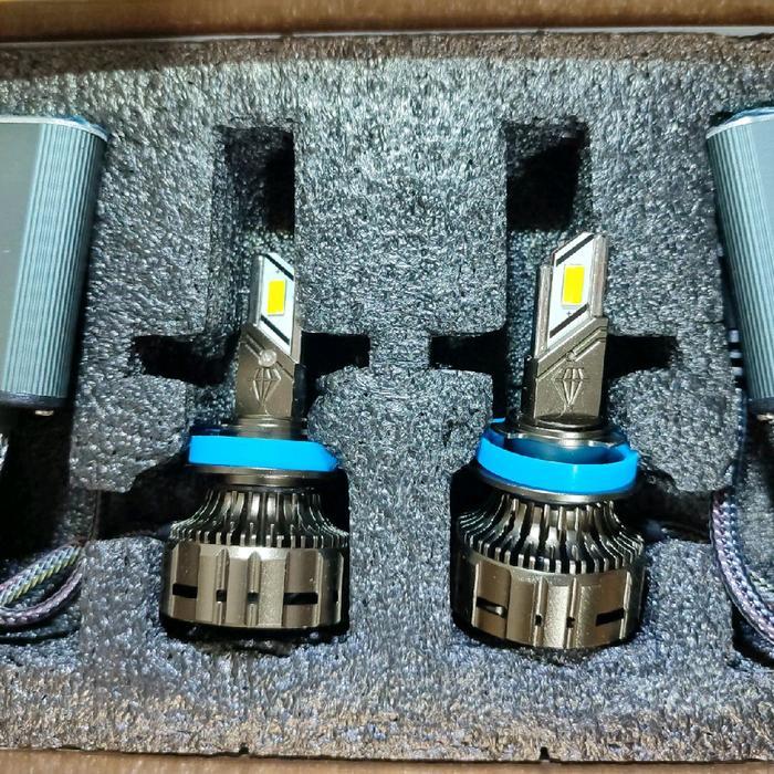 LED H11/H16 3 WARNA SUPER BRIGHT. JAMIN SUPER TERANG DAN FOKUS. BISA UNTUK LAMPU UTAMA, FOGLAMP DAN