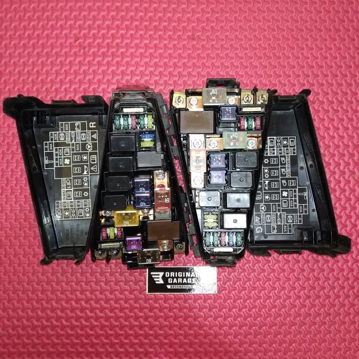 FUSE BOX SEKRING KOMPLIT Honda JAZZ IDSI & CITY IDSI Tahun 01-07 1SET