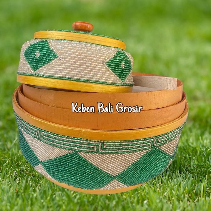 Bokor Payet Sultan 32cm dengan Tatak Buah Kayu / Bokot Mute Bokor Sultan