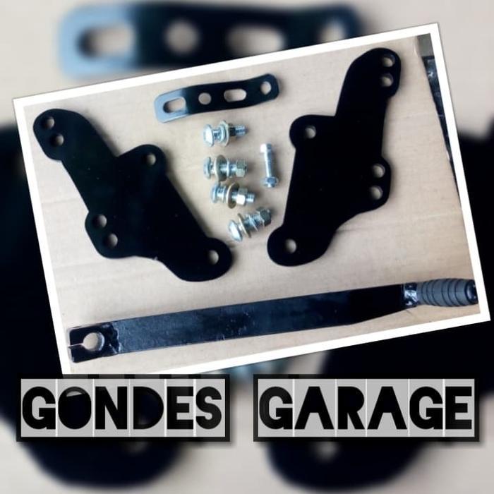 DISKON RAISER PENINGGI FOOTSTEP STEP CB150R RASA UNDERBONE