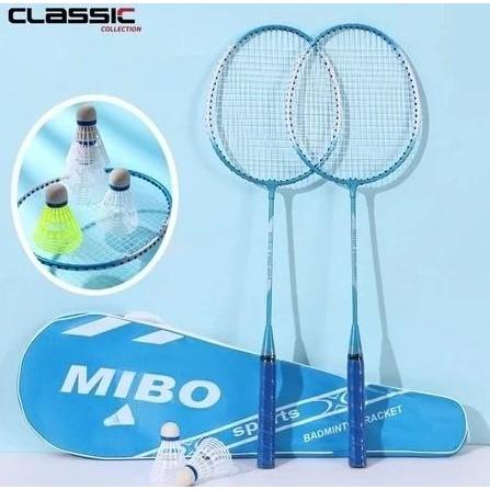 RAKET BADMINTON/ RAKET BULU TANGKIS ISI 2 FREE BAG