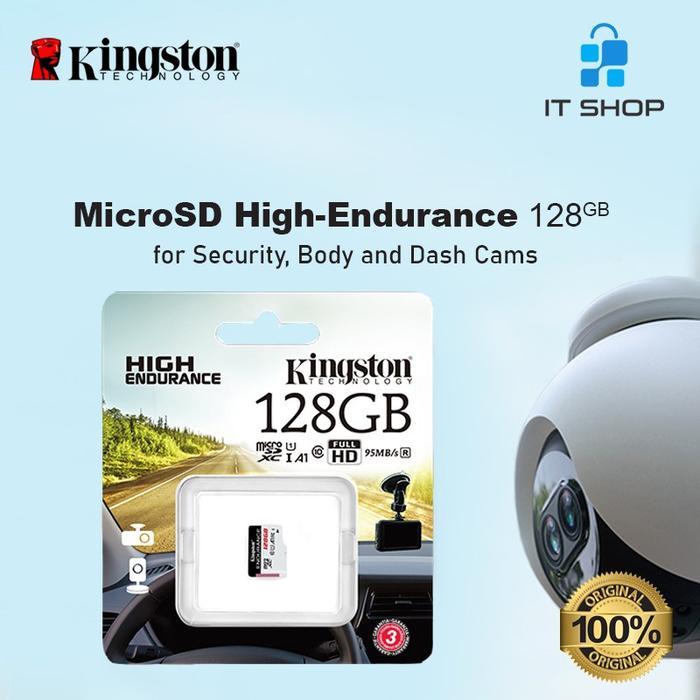 Kingston MicroSD Card High Endurance - 128GB