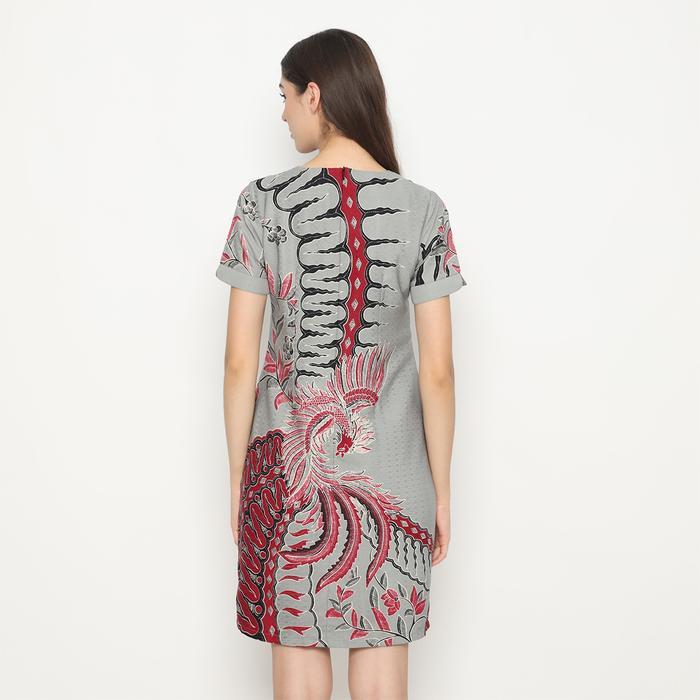 My Aksa Batik Wanita Dress Dobby Furing Byrna Barnesh
