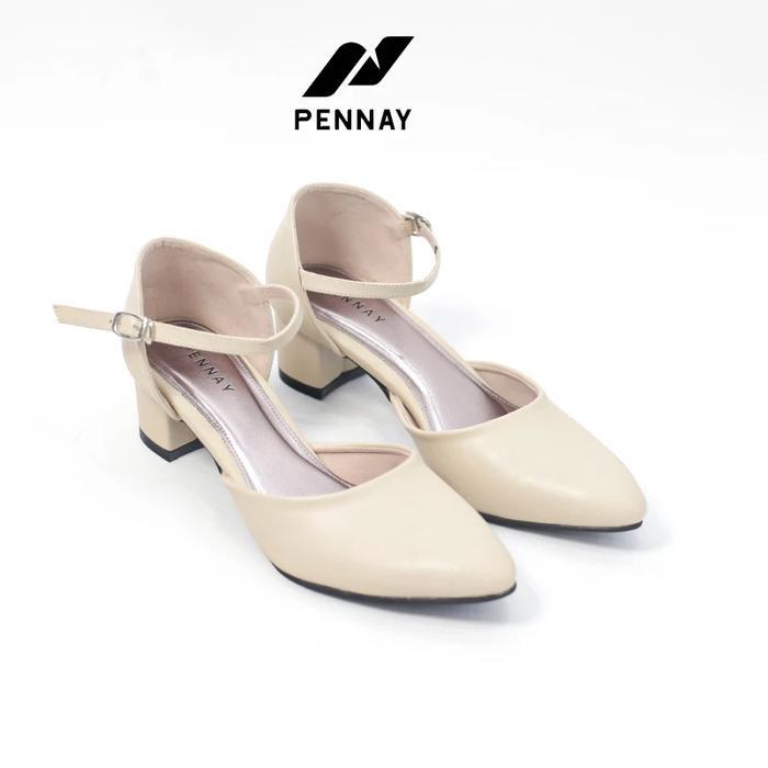 Donatello - Sandal Sepatu Wanita Mules Heels Merline Hak Heels 5 Cm