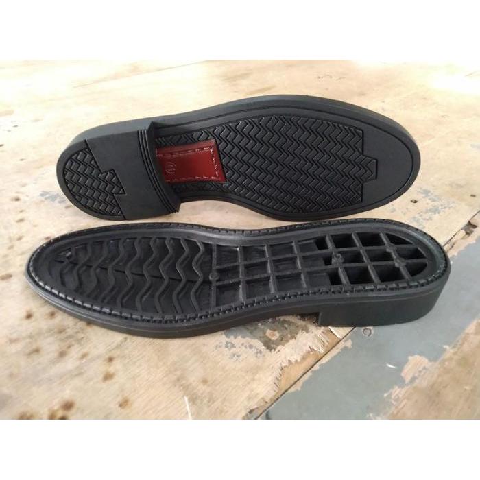 Outsole Sepatu Pantofel Pdh Putih Tni Al Polri Satpam Rubber Brazilia