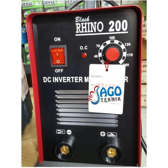 Travo Las Black Rhino 200 Ampere / Travolas Inverter / Trafo Las