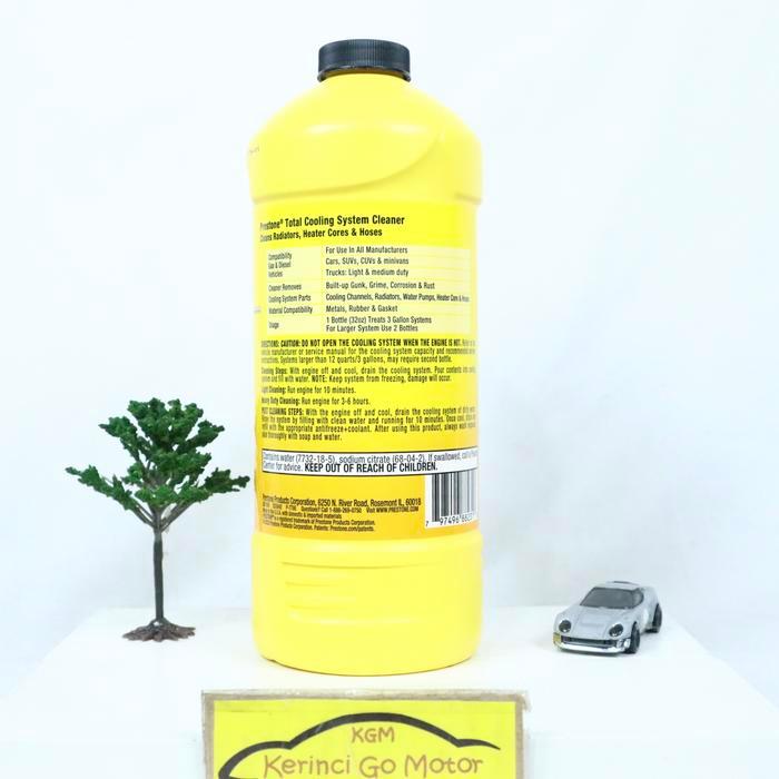 "New" RADIATOR FLUSH + CLEANER PRESTONE - CAIRAN PEMBERSIH RADIATOR PRESTONE