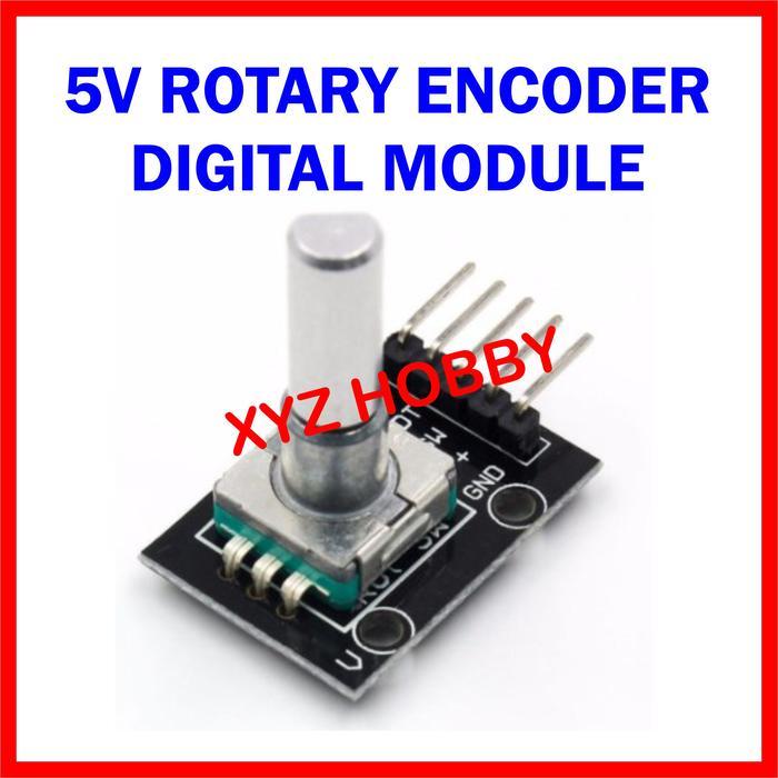 Rotary Encoder Module 5V Unlimited Turn + Switch KY-040 KY040