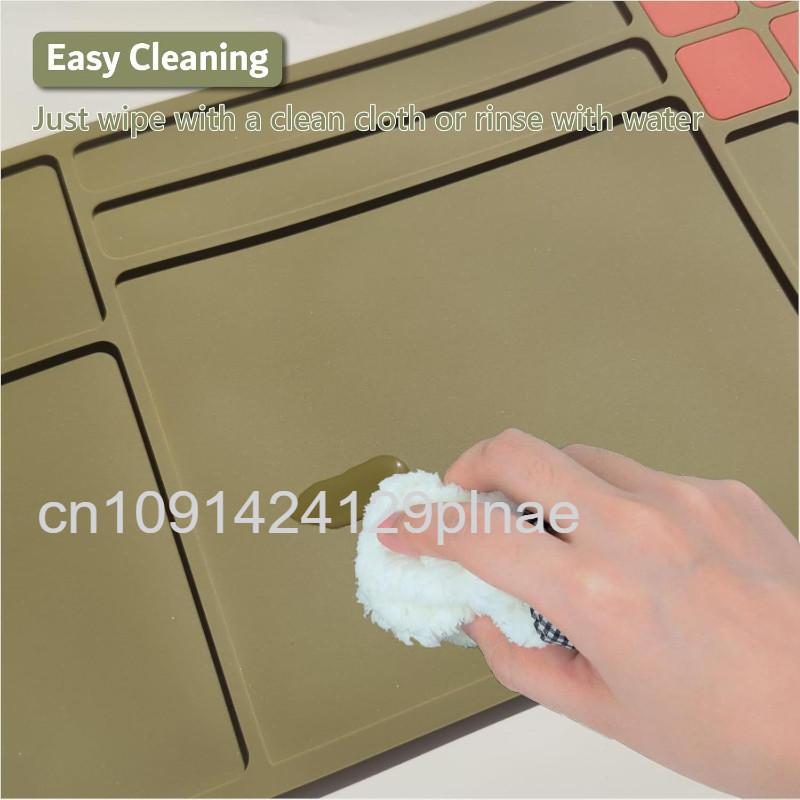 Tactical Gun Cleaning Mat Rifle Shotgun Cleaning Maintenance Mat Magnetic Rubber Gun Cleaning Pad