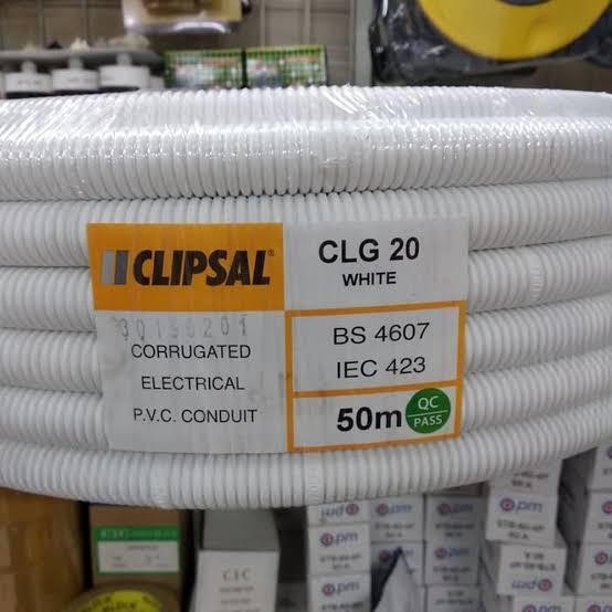 TERLARIS Flexible clipsal 20mm
